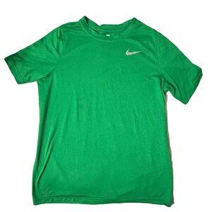 Nike Emerald Green Tee with Grey Logo